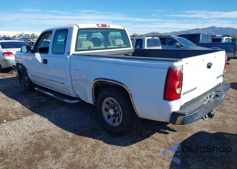 2005 Chevrolet Silverado 1500 Ls из США, поврежденный, VIN 1GCEC19T55Z153007